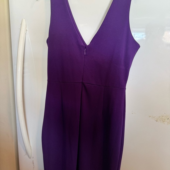 Chic Backless Purple Dress - Picture 2 of 3